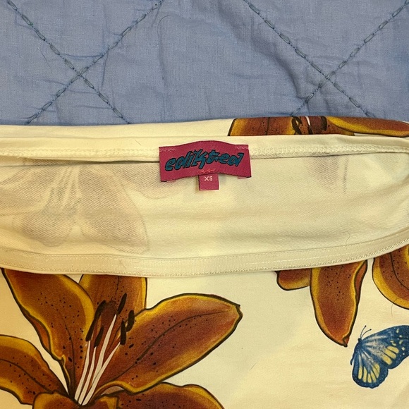 (Xs) Edikted tigerlilly tube top - Picture 2 of 3